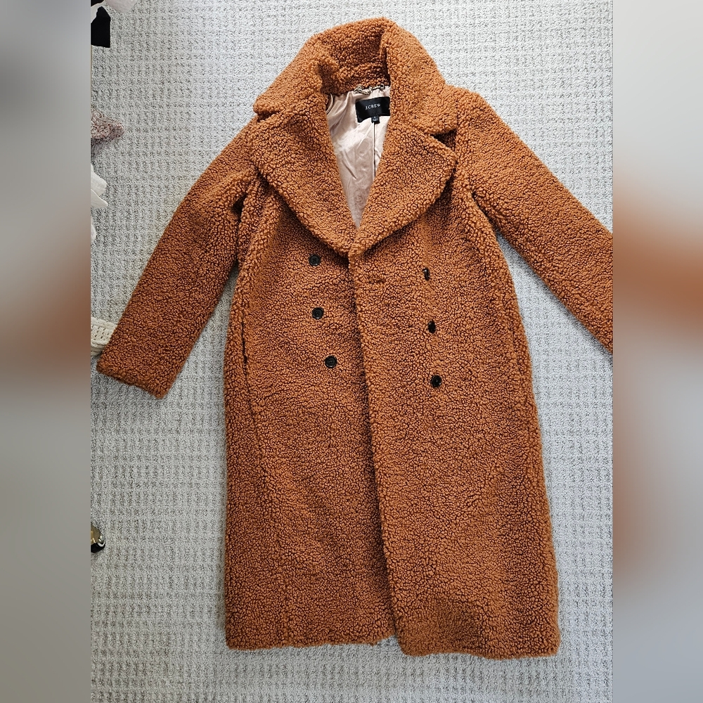 Women's Brown Teddy Coat